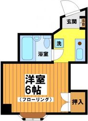 コーポロングワンの間取り画像