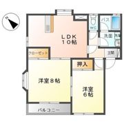 サニープレイス Aの間取り画像
