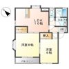 サニープレイス Aの間取り画像