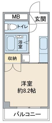 グローリアス城Ⅱの間取り画像