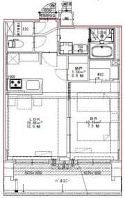 S-RESIDENCE錦糸町パ-クサイドの間取り画像
