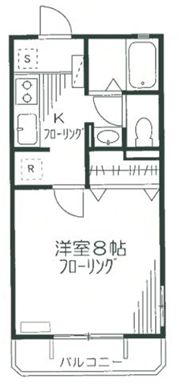 パルデンスTYの間取り画像