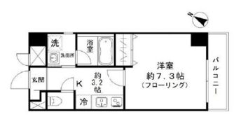 COZY COURT 三軒茶屋 TOKYOの間取り画像