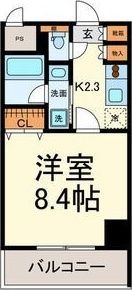グランルージュ栄 Ⅱの間取り画像
