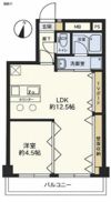 朝日関口マンションの間取り画像