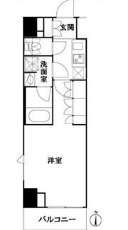ルーブル池袋弐番館の間取り画像