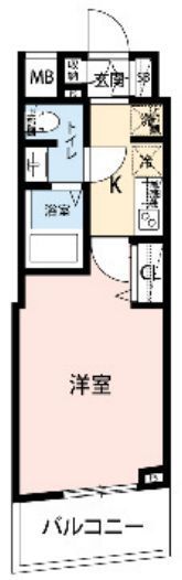 RELUXIA門前仲町の間取り画像