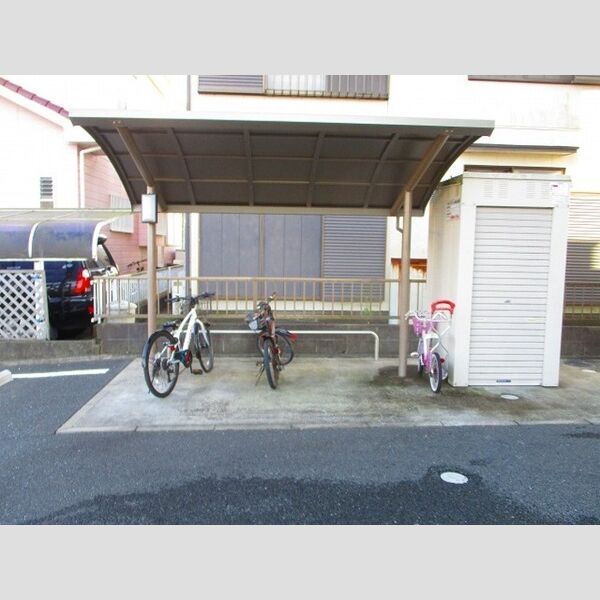 近くに駐輪場あり