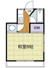 あゆみ荘の間取り画像