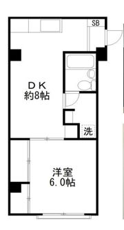 シャモット若林の間取り画像