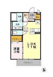 グランシャレ経堂の間取り画像