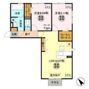グレイス周西の間取り画像