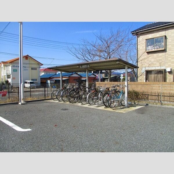 近くに駐輪場あり
