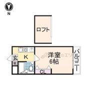 シティパレス生駒谷田町P7の間取り画像