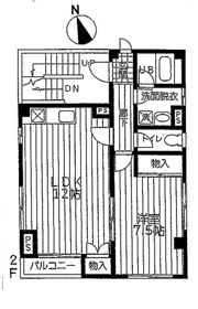 メゾンM・Rの間取り画像