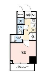 セジョリ浅草ベルグレードの間取り画像