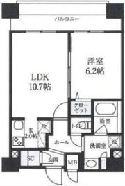 S-RESIDENCE押上パ-クサイドの間取り画像