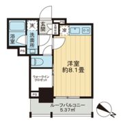 ライオンズ千代田岩本町ミレスーKDAの間取り画像