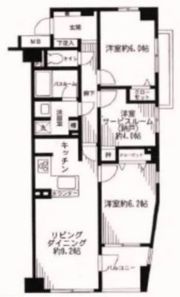 クリオ早稲田壱番館の間取り画像