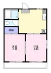 コーポ和久の間取り画像
