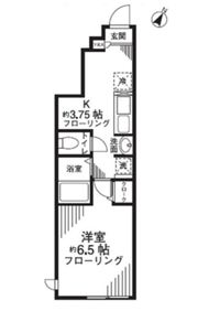 グリシーヌ経堂A棟の間取り画像