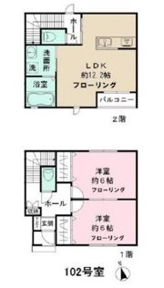 カーサ アリエッタの間取り画像