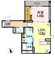 ルシエル恵比寿南の間取り画像