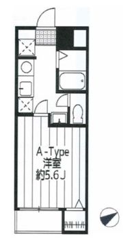 ユーコート中野の間取り画像