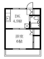 コンフォート御殿山の間取り画像