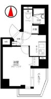 ガーラ文京本駒込の間取り画像