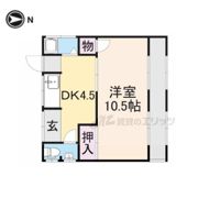 秋篠三和町1丁目5-9貸家の間取り画像