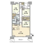 HARUMI FLAG PARK VILLAGE F棟の間取り画像