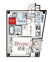 b’CASA駒沢大学の間取り画像