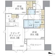Brillia 本郷 Station Frontの間取り画像