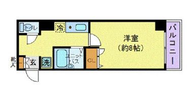 プロフ高田馬場の間取り画像