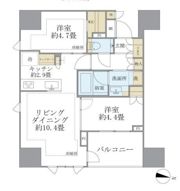 Brillia 本郷Station Frontの間取り画像