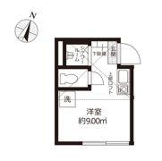 Studio Apartment東池袋の間取り画像