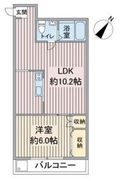 KDビルの間取り画像