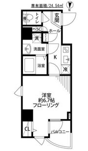 ガラ・ステージ森下の間取り画像
