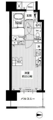 レクセル日暮里の間取り画像