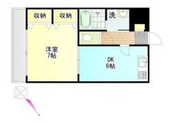 クレセール相生の間取り画像
