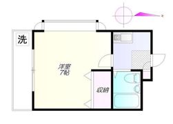 ラポア杉本の間取り画像