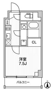 BLAU本所春日通りの間取り画像