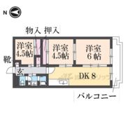 サンプラザ新石切の間取り画像