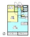 プリヨン高田の間取り画像