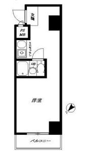 イトーピア六本木の間取り画像