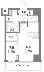 ラグゼナ錦糸町の間取り画像