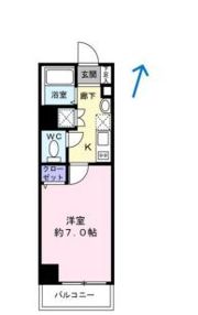 ラグジュアリーアパートメント本郷の間取り画像