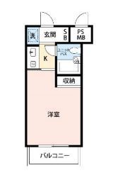 スカイコート池袋第5の間取り画像