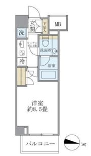 パークスフィア中野富士見町の間取り画像